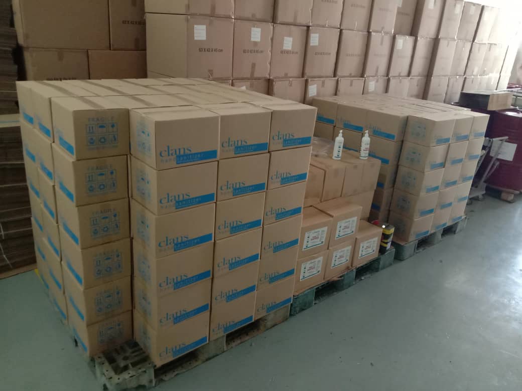 Kilang Pengeluaran Hand Sanitizier Untuk Dijual