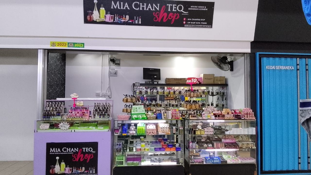 Kedai Perfume & Kosmetik Untuk Dijual Di Kota Tinggi