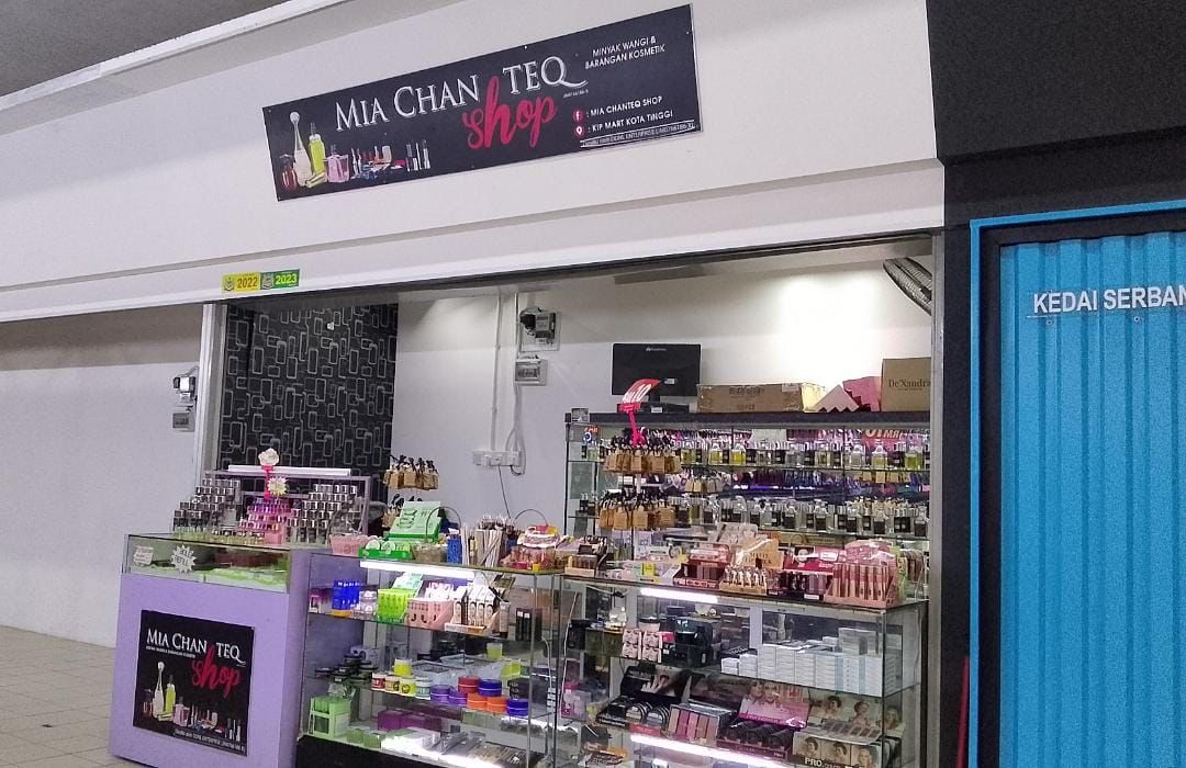 Kedai Perfume & Kosmetik Untuk Dijual Di Kota Tinggi