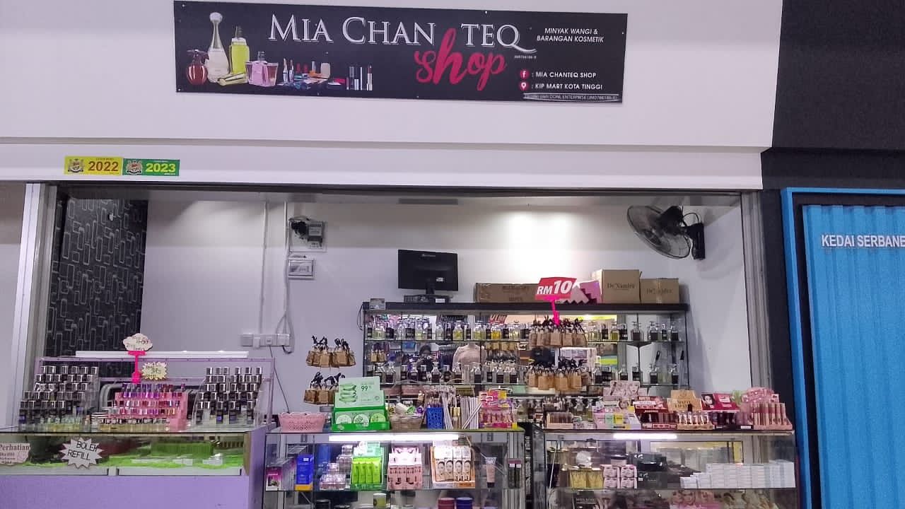 Kedai Perfume & Kosmetik Untuk Dijual Di Kota Tinggi
